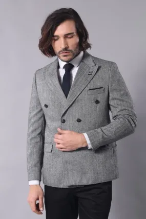 15531 Grey Blazer Jacket