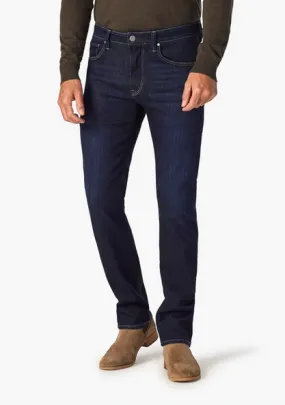 34 Heritage Cool Tapered Leg Jeans In Deep Refined