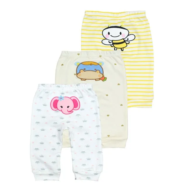 3pcs Baby Pants 6-24M