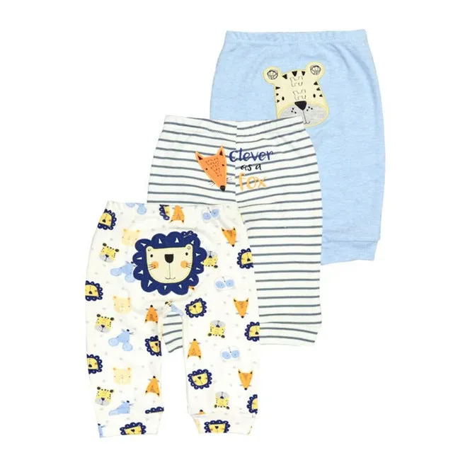 3pcs Baby Pants 6-24M