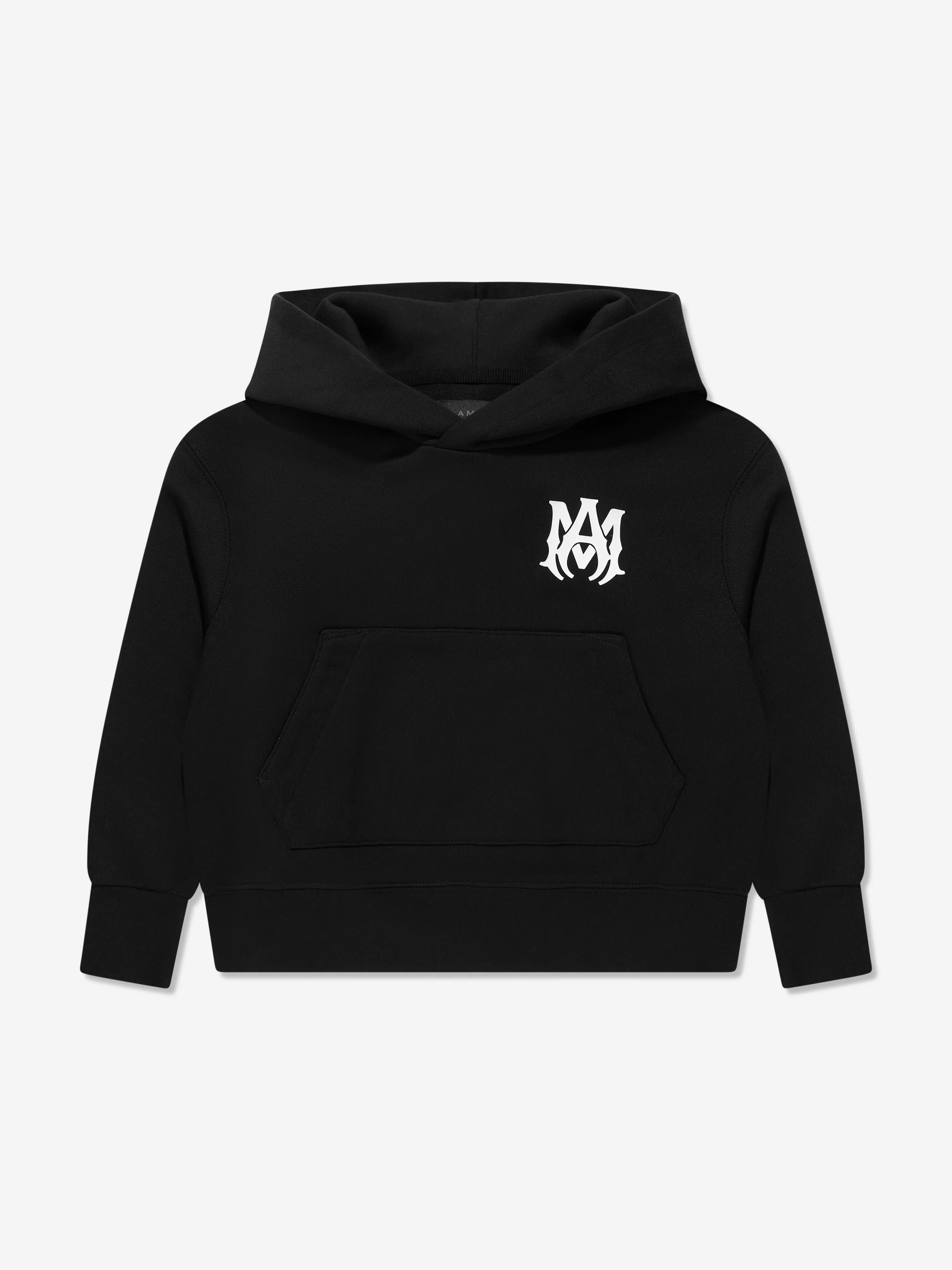 Amiri Kids Logo Hoodie in Black