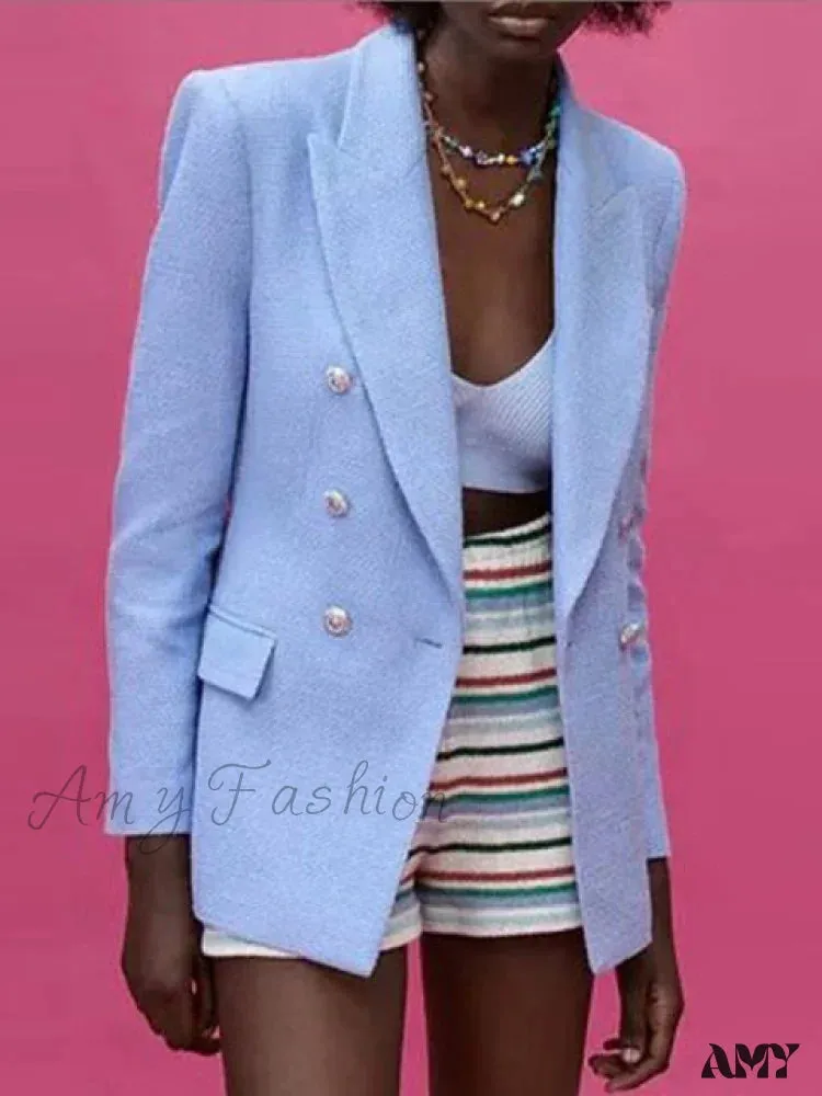 Amy Fashion - Fashion Temperament Ladies Office Blazer