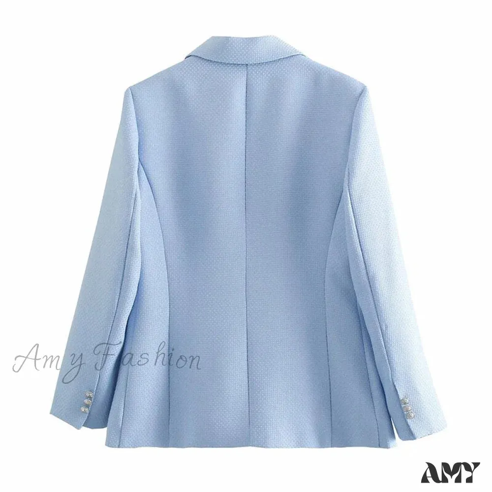 Amy Fashion - Fashion Temperament Ladies Office Blazer