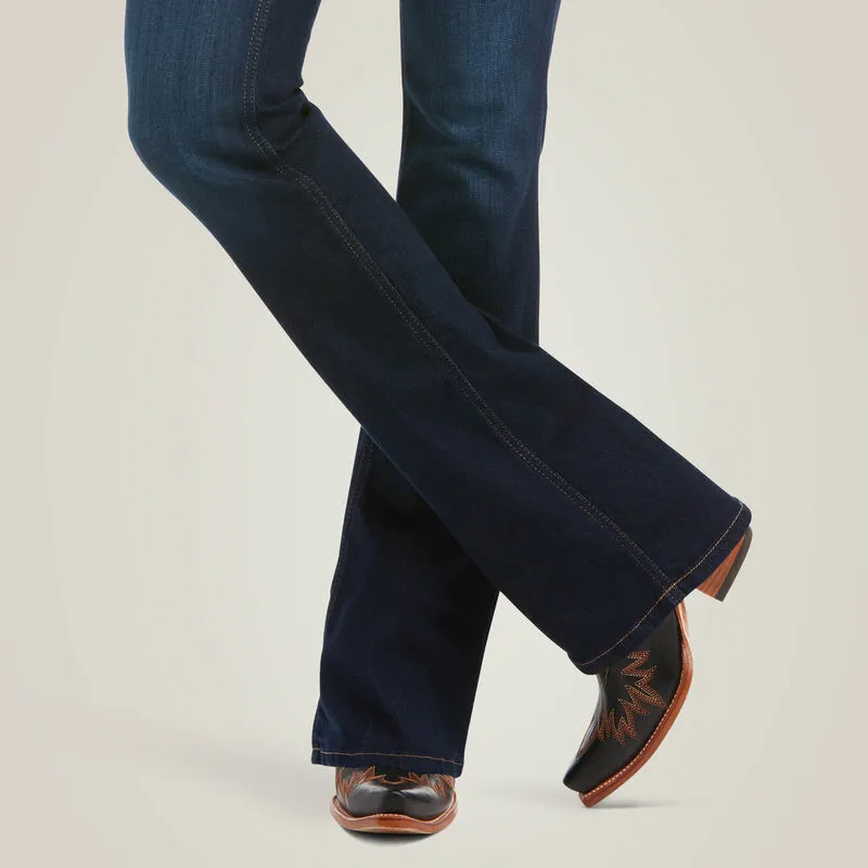 Ariat Ladies R.E.A.L. High Rise Ballary Boot Cut Jean Style 10036813