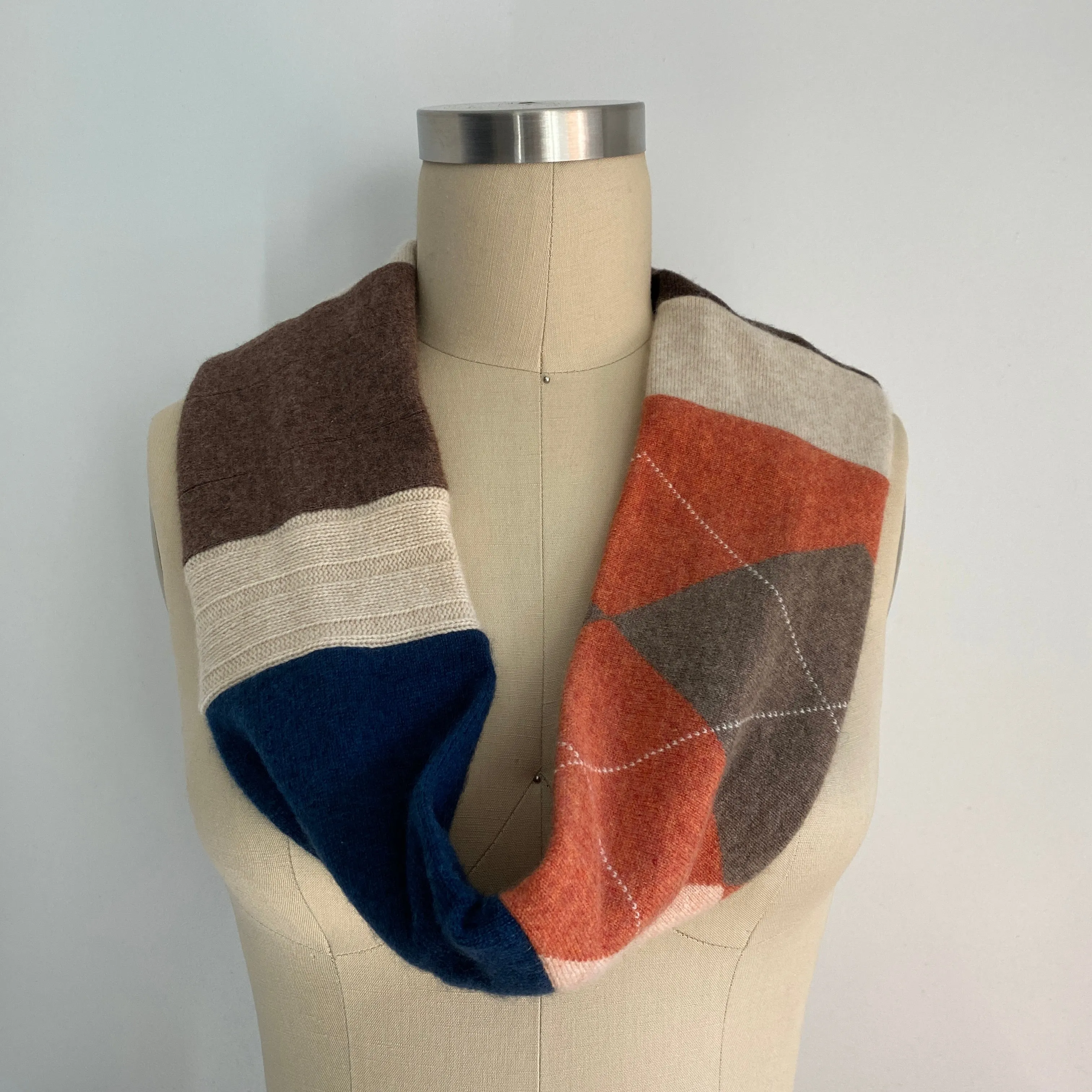 'Autumn Hug' Cashmere Cowl