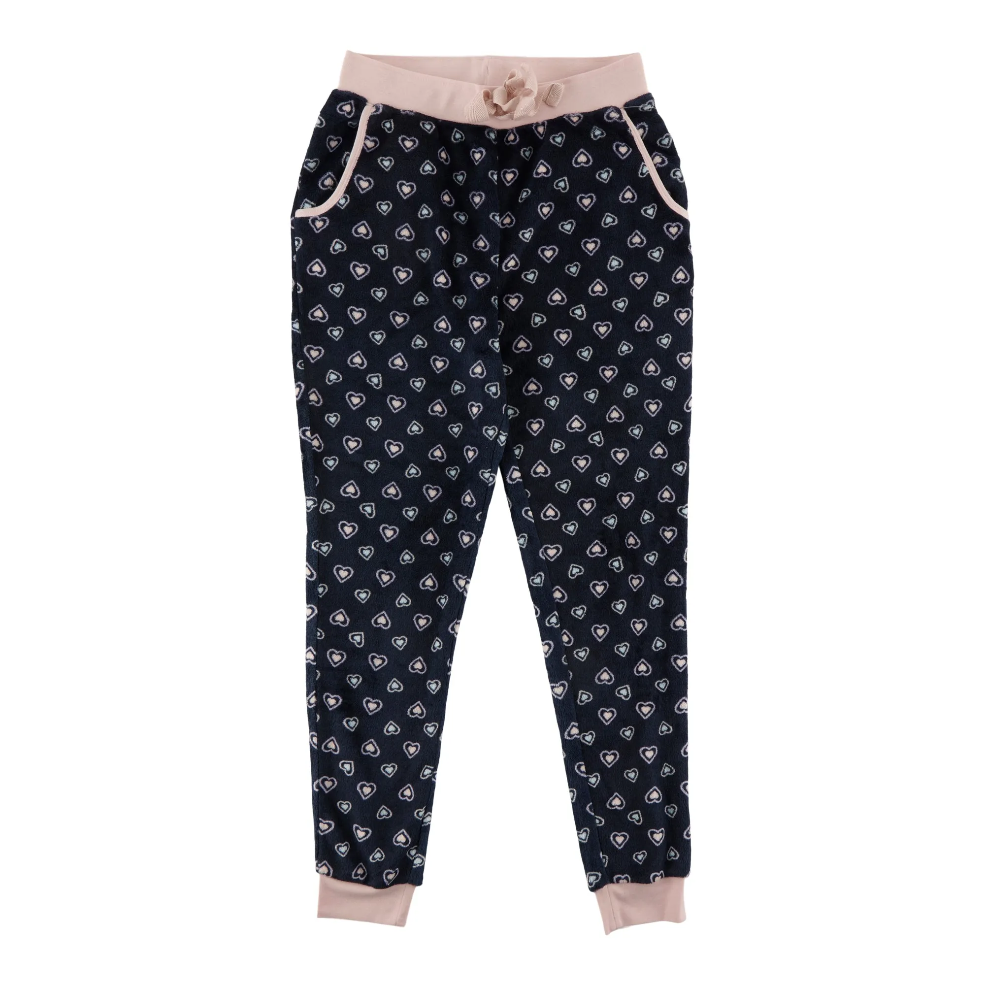 Carisma Women's Printed Plush PJ Joggers