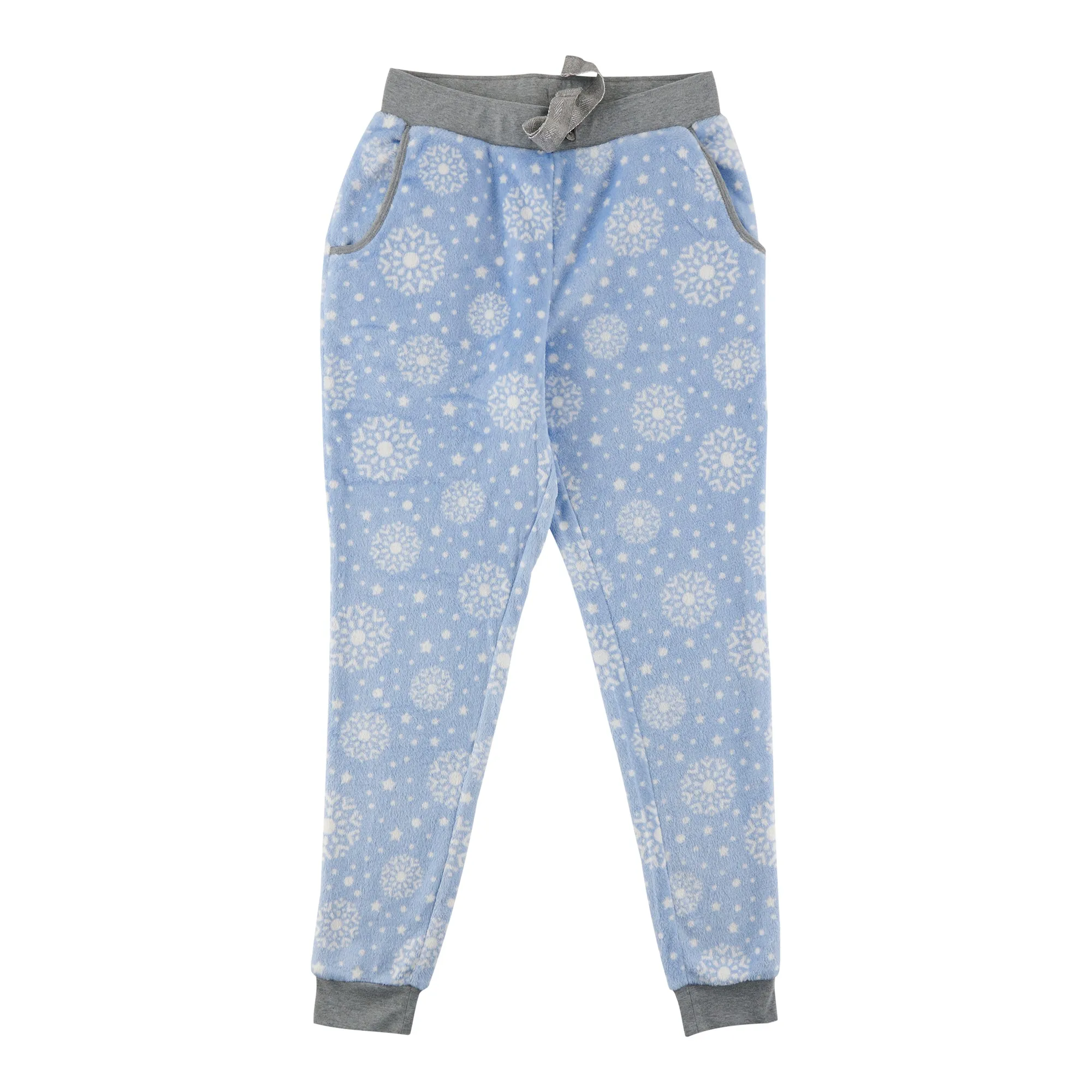 Carisma Women's Printed Plush PJ Joggers