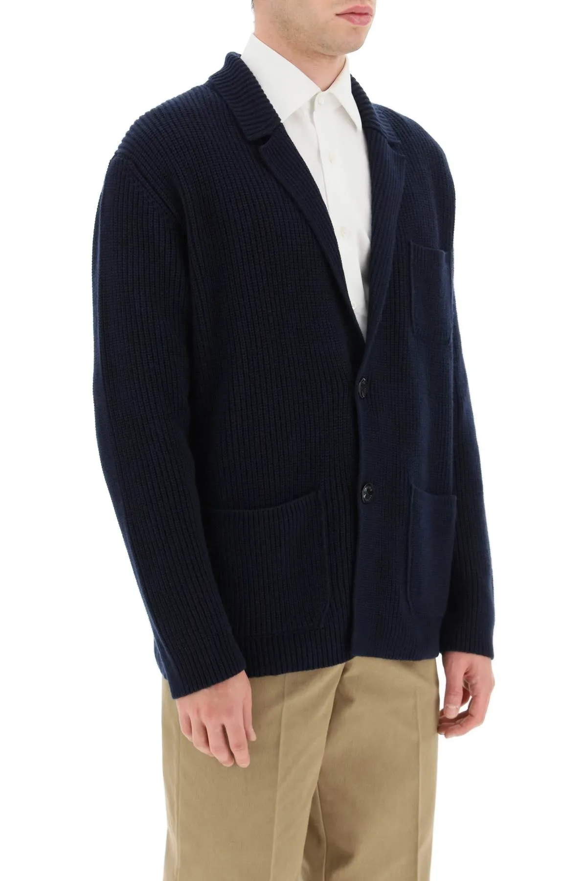 cashmere &amp; cotton cardigan