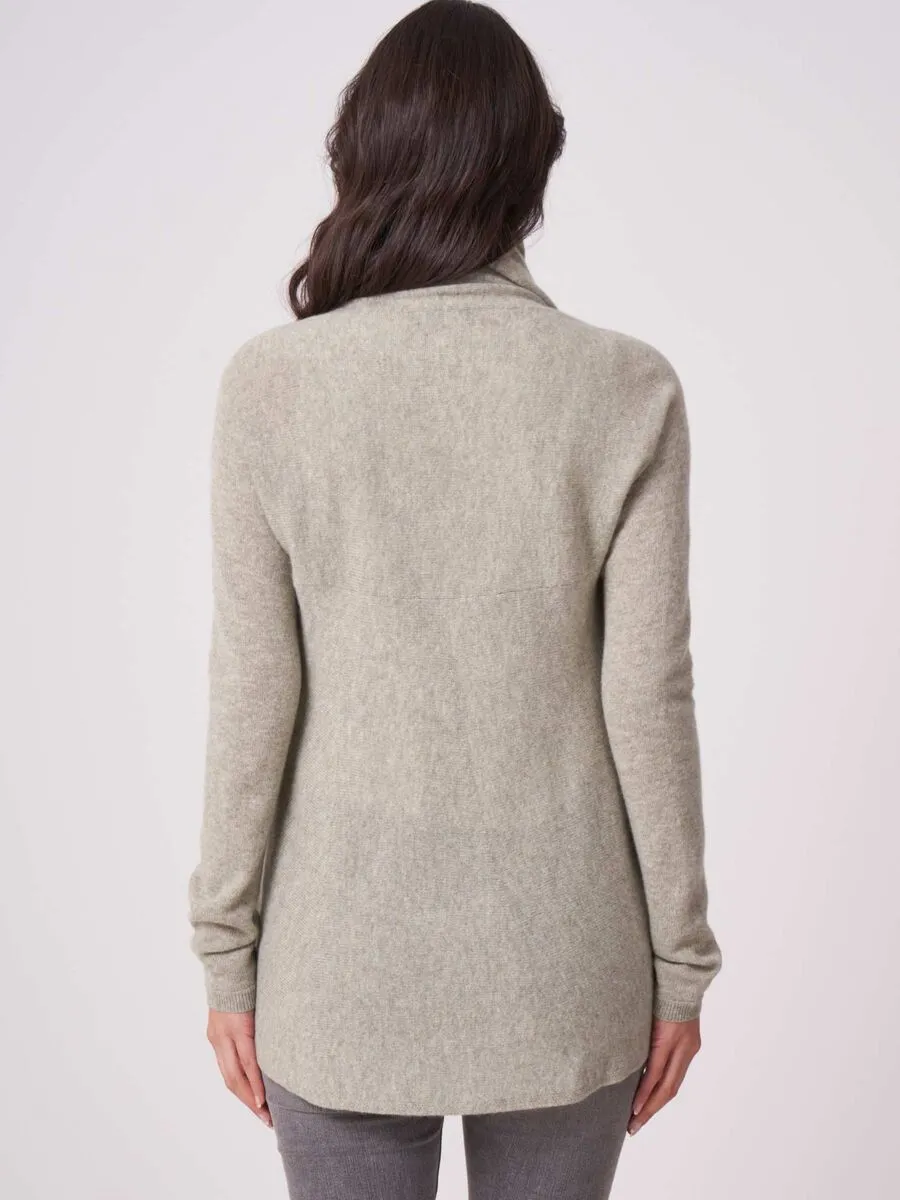 Cashmere Cardigan Seaweed