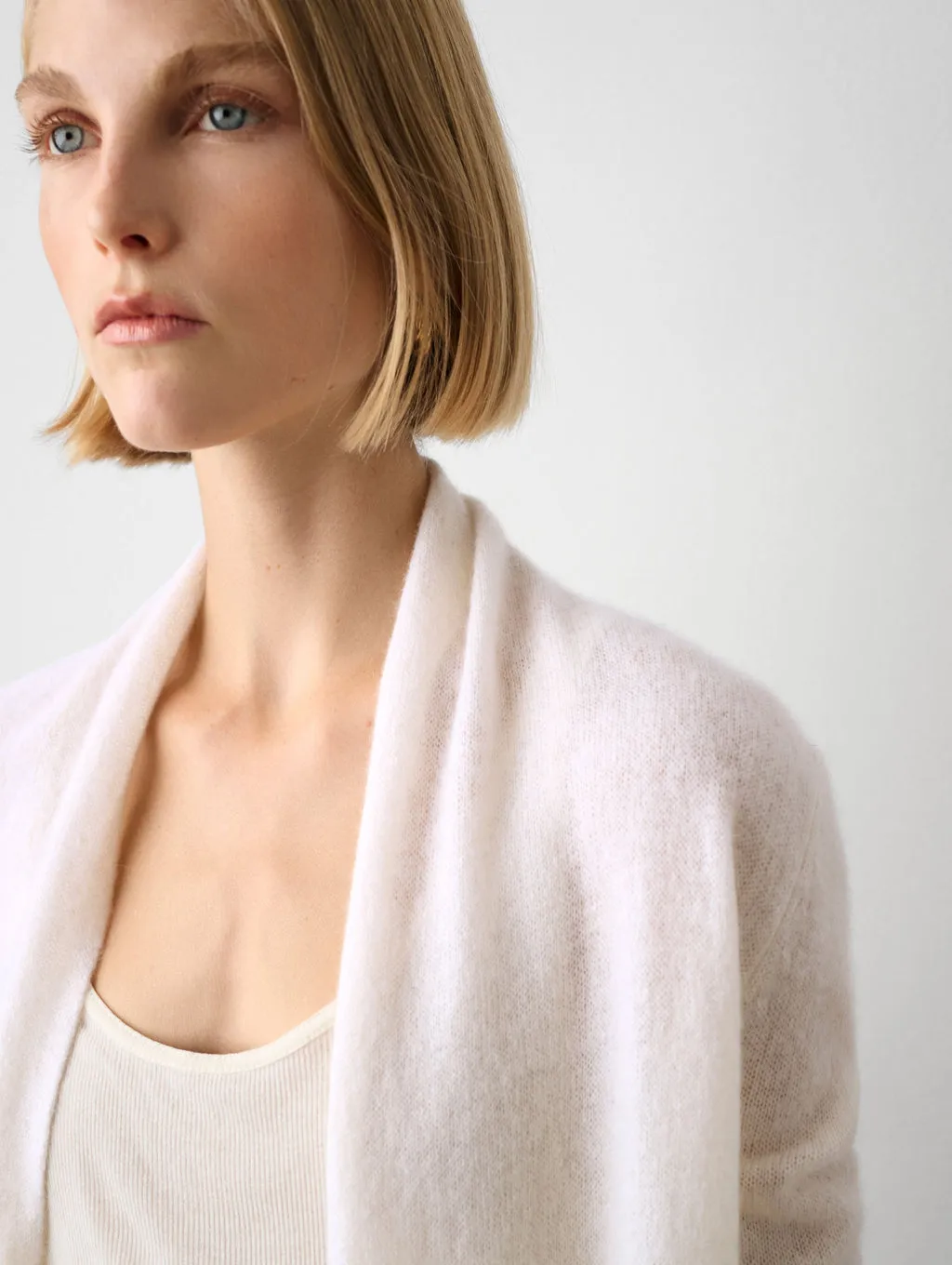 Cashmere Trapeze Cardigan