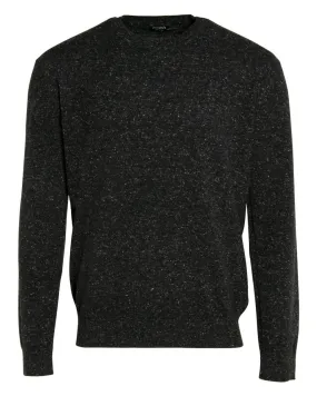 Charcoal Cashmere Blend Sweater