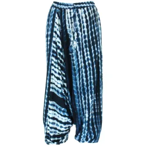 Garis Ali Baba Trousers - Blue