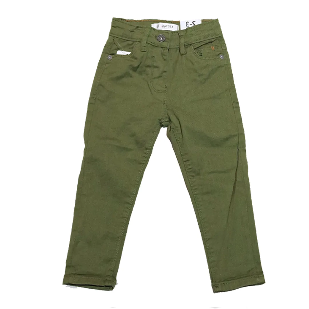 Green Slim Fit Jeans