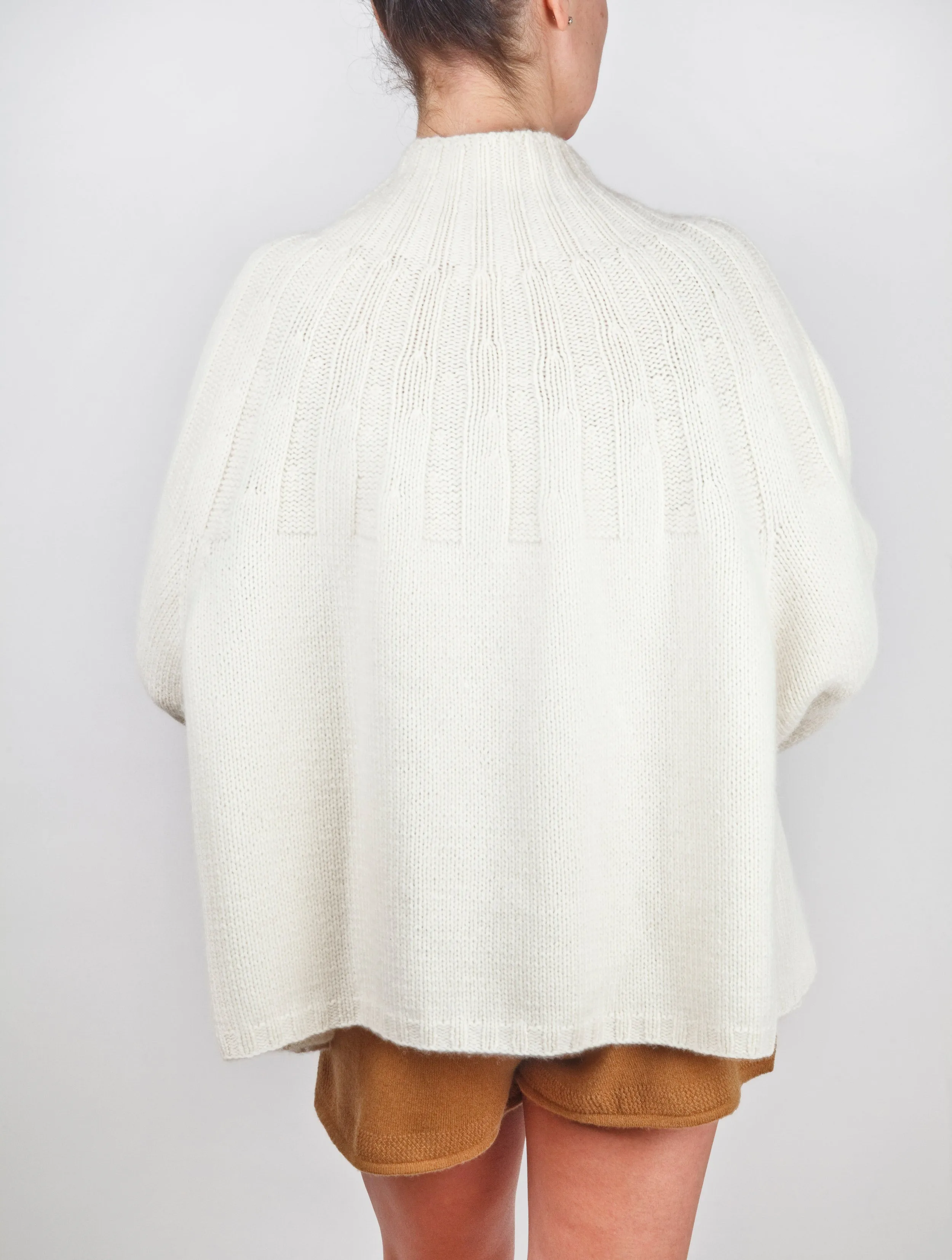 Hand Knitted Pure Cashmere Cardigan