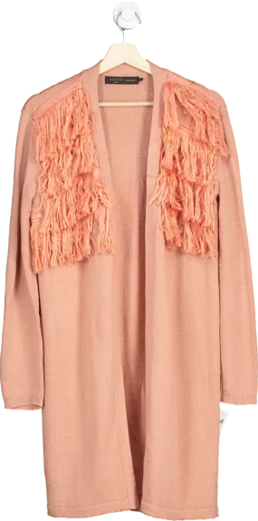 House of Harlow Peach Knit Cardigan UK S