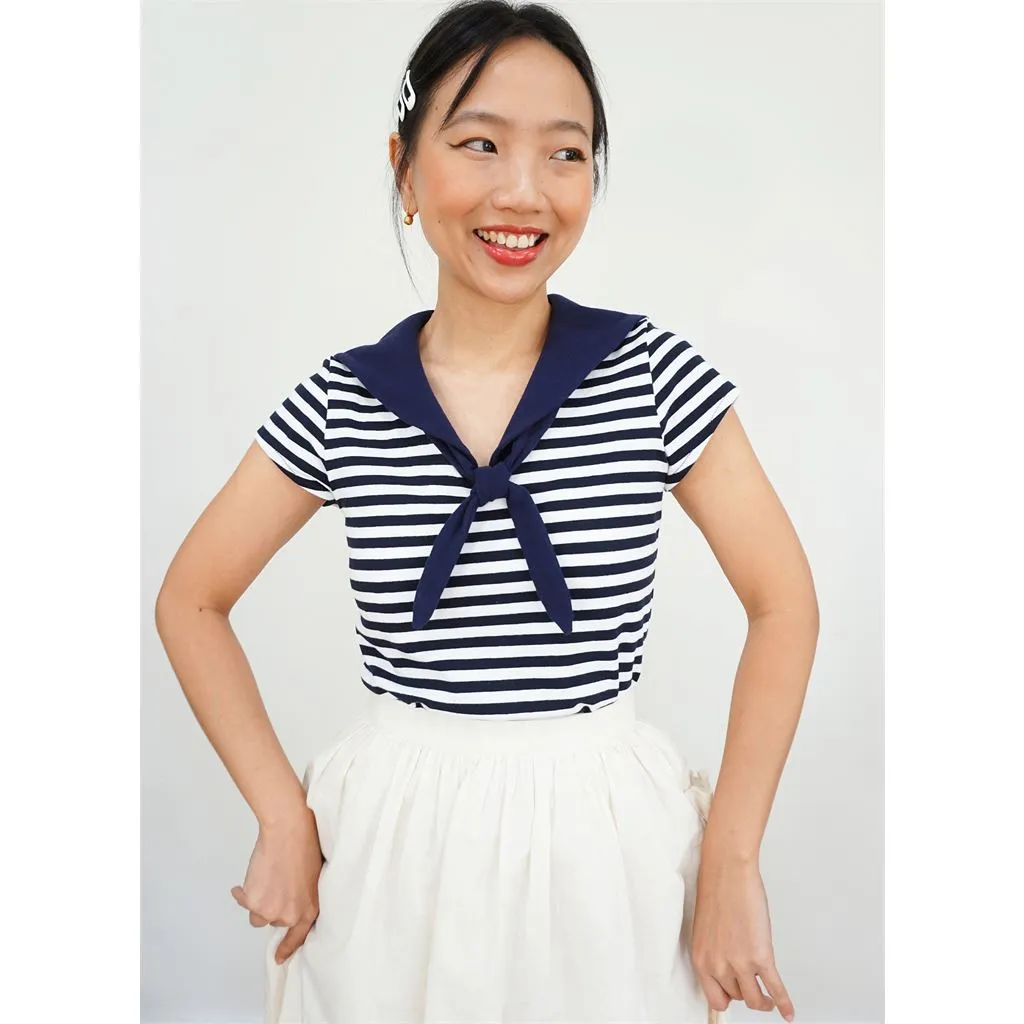 Know Me Pattern ME2078 Misses' Knit Tops  by Gwen Heng