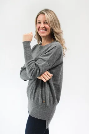 Lemonwood Crew High Low Sweater | Various Colours