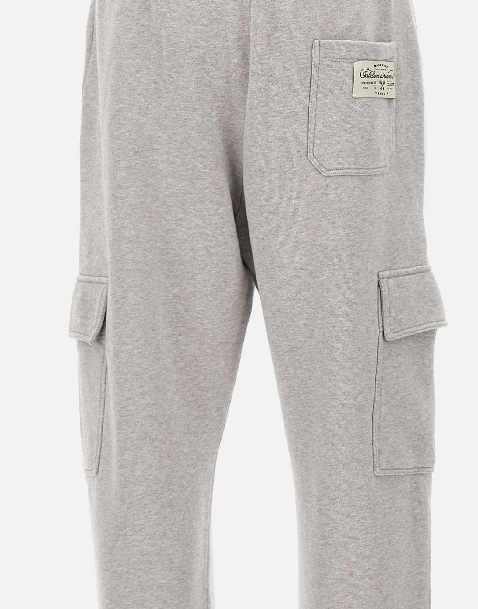 Magnus Grey Cotton Jogger Pants