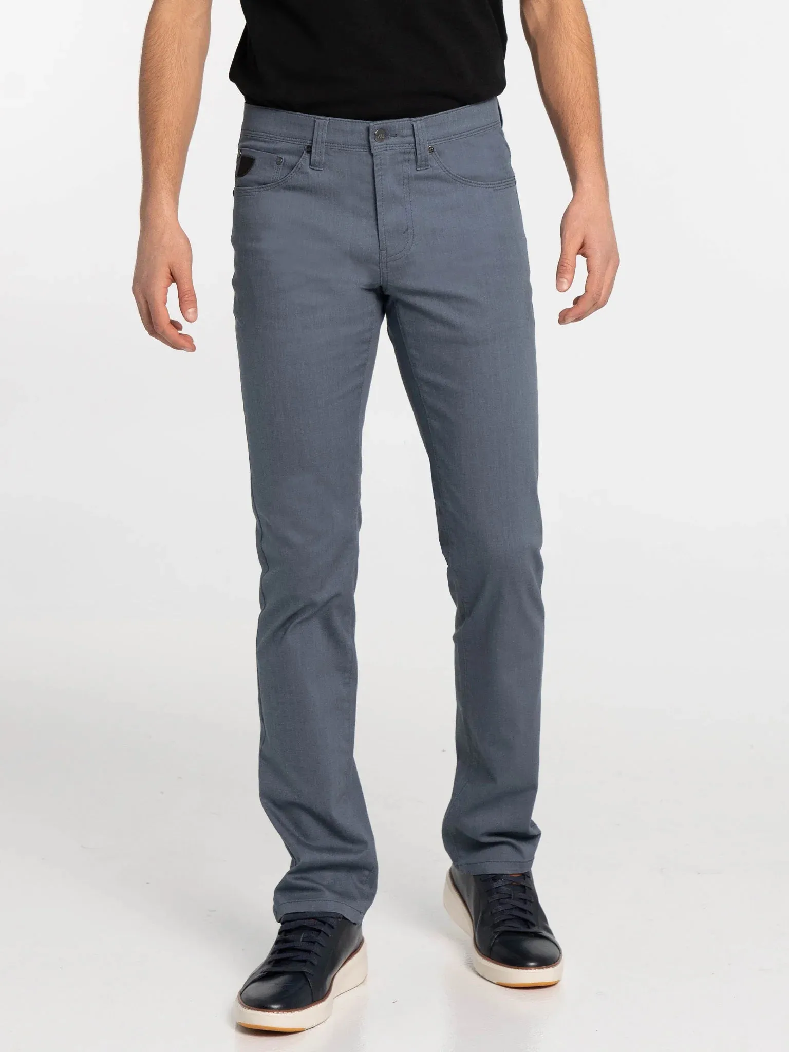 Men's Lois Peter Slim Pants in 33 Navy Color