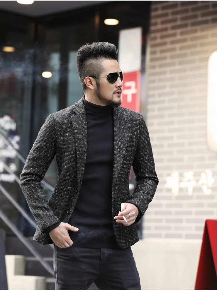 Men's Spring & Autumn Casual Suit Jacket