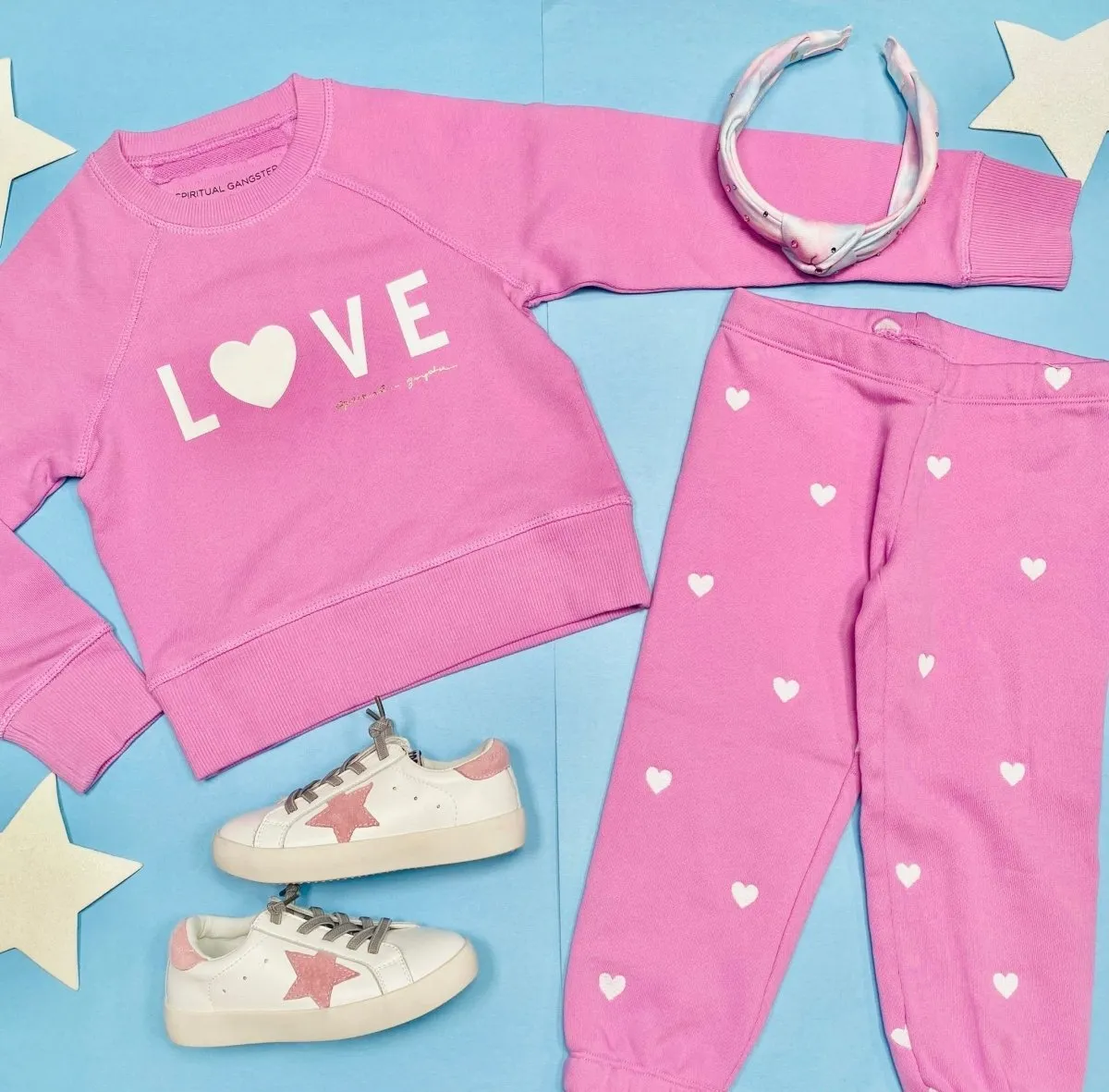 MINI HEARTS SWEATPANTS