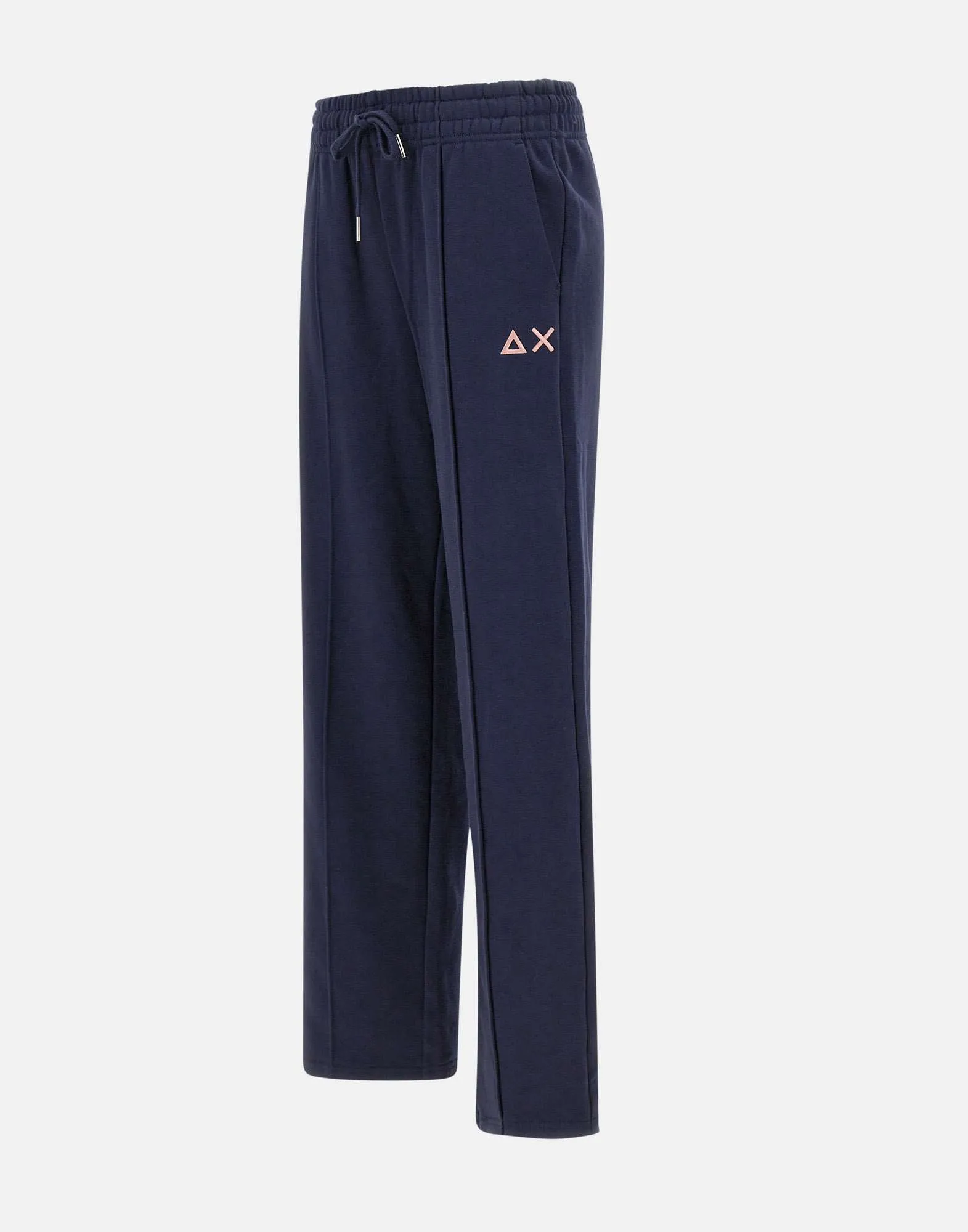 Navy Blue Cotton Jogger Trousers