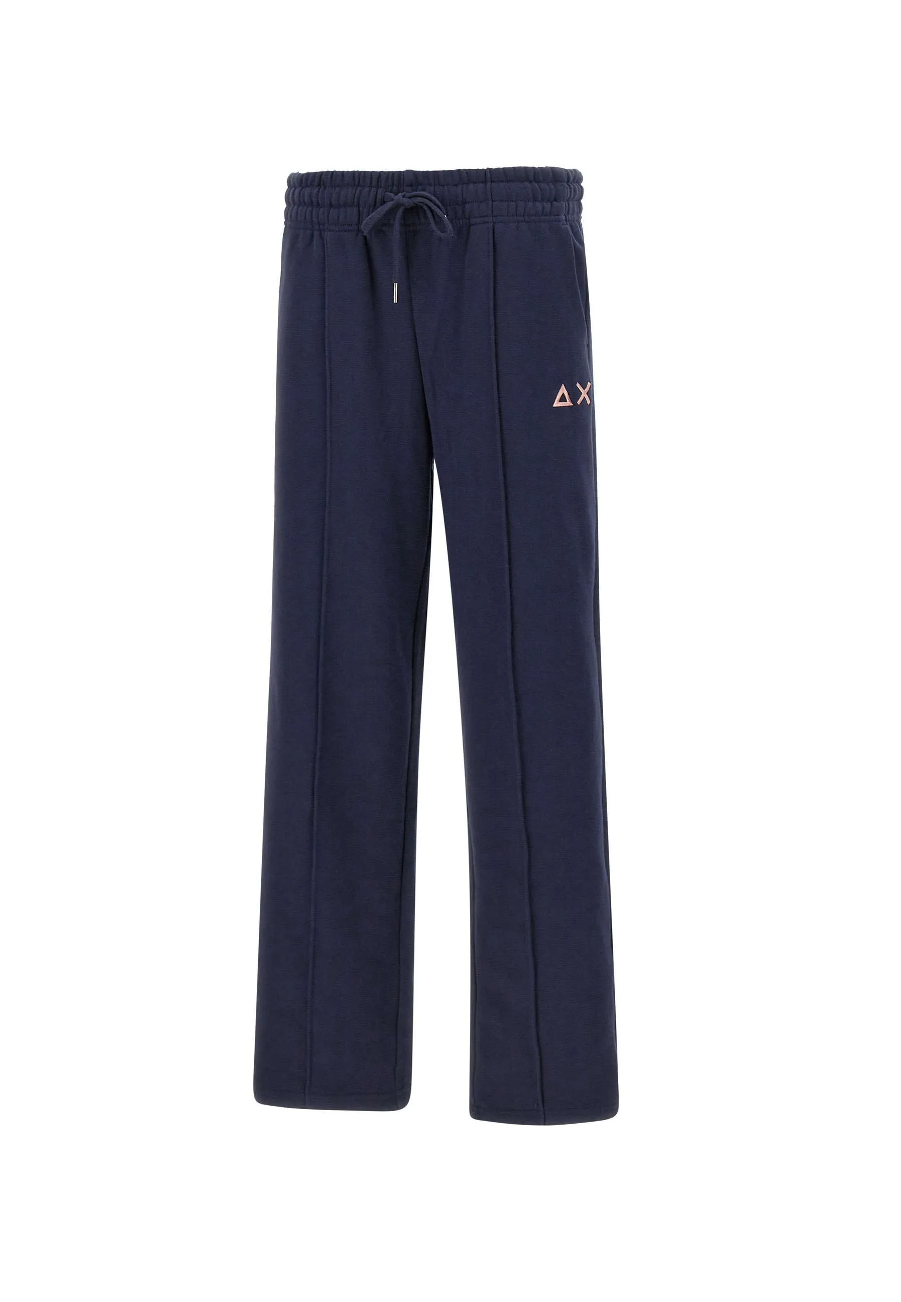 Navy Blue Cotton Jogger Trousers