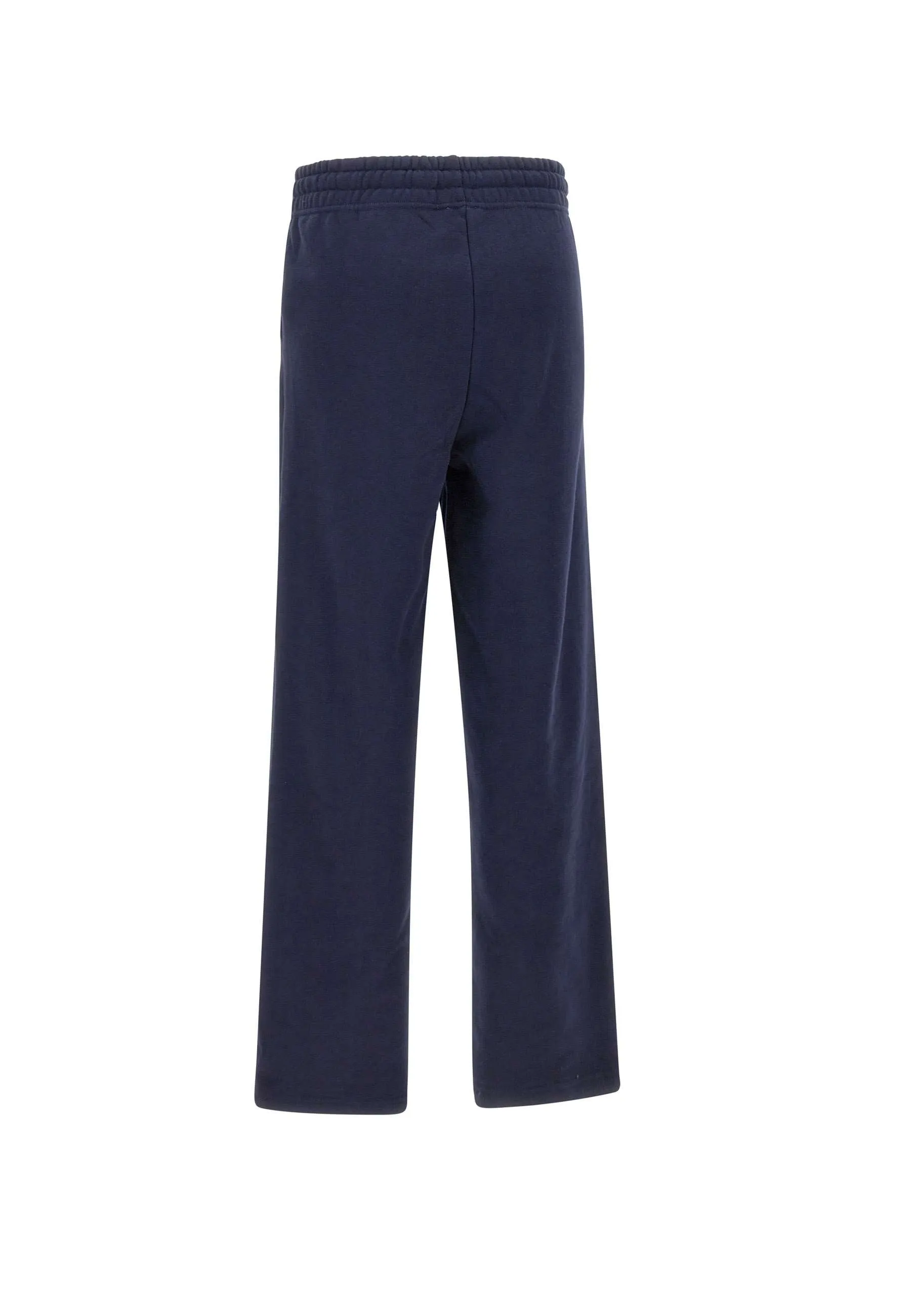 Navy Blue Cotton Jogger Trousers