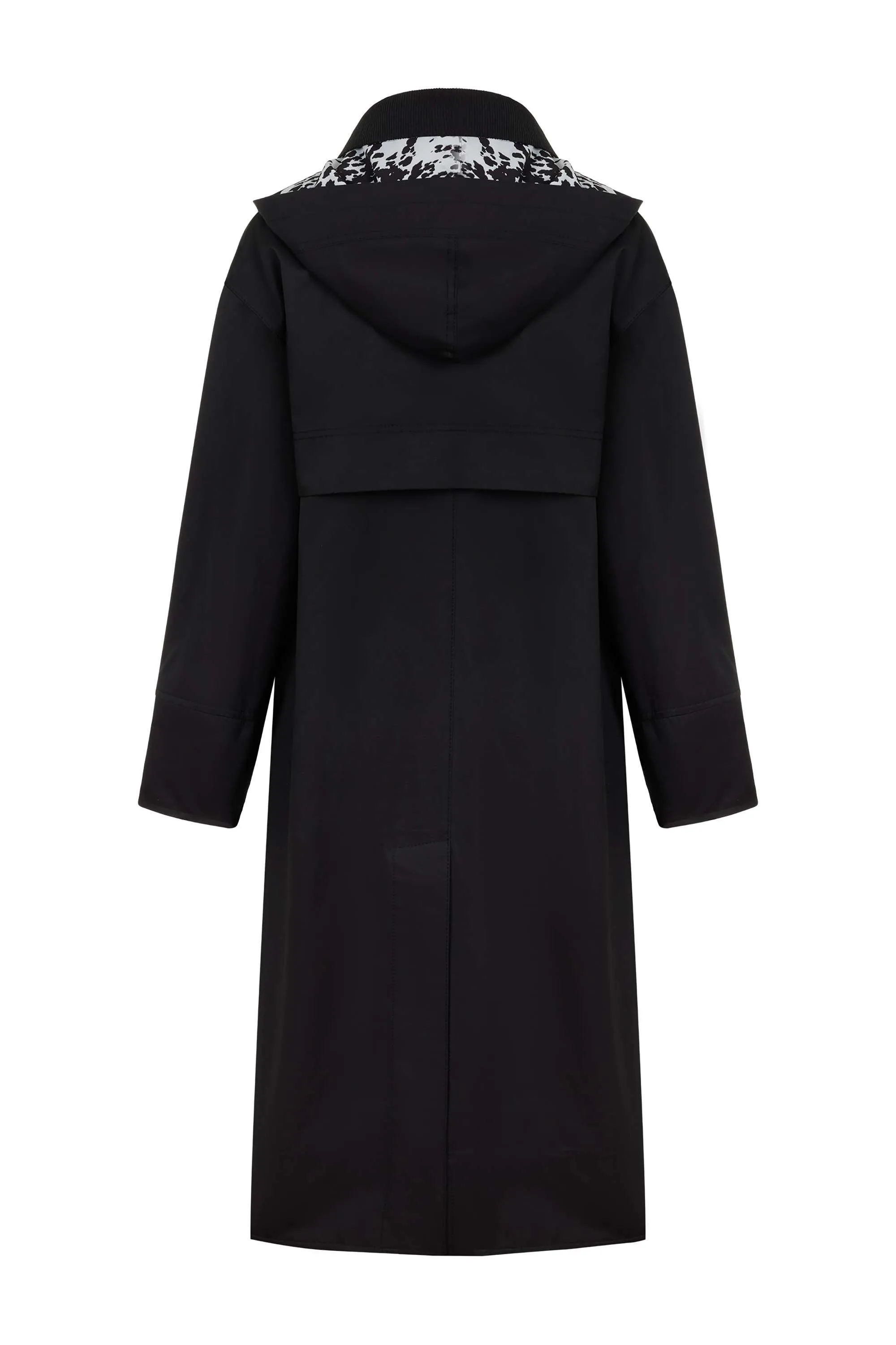 Oversize Hooded Trench Coat (Final Sale)