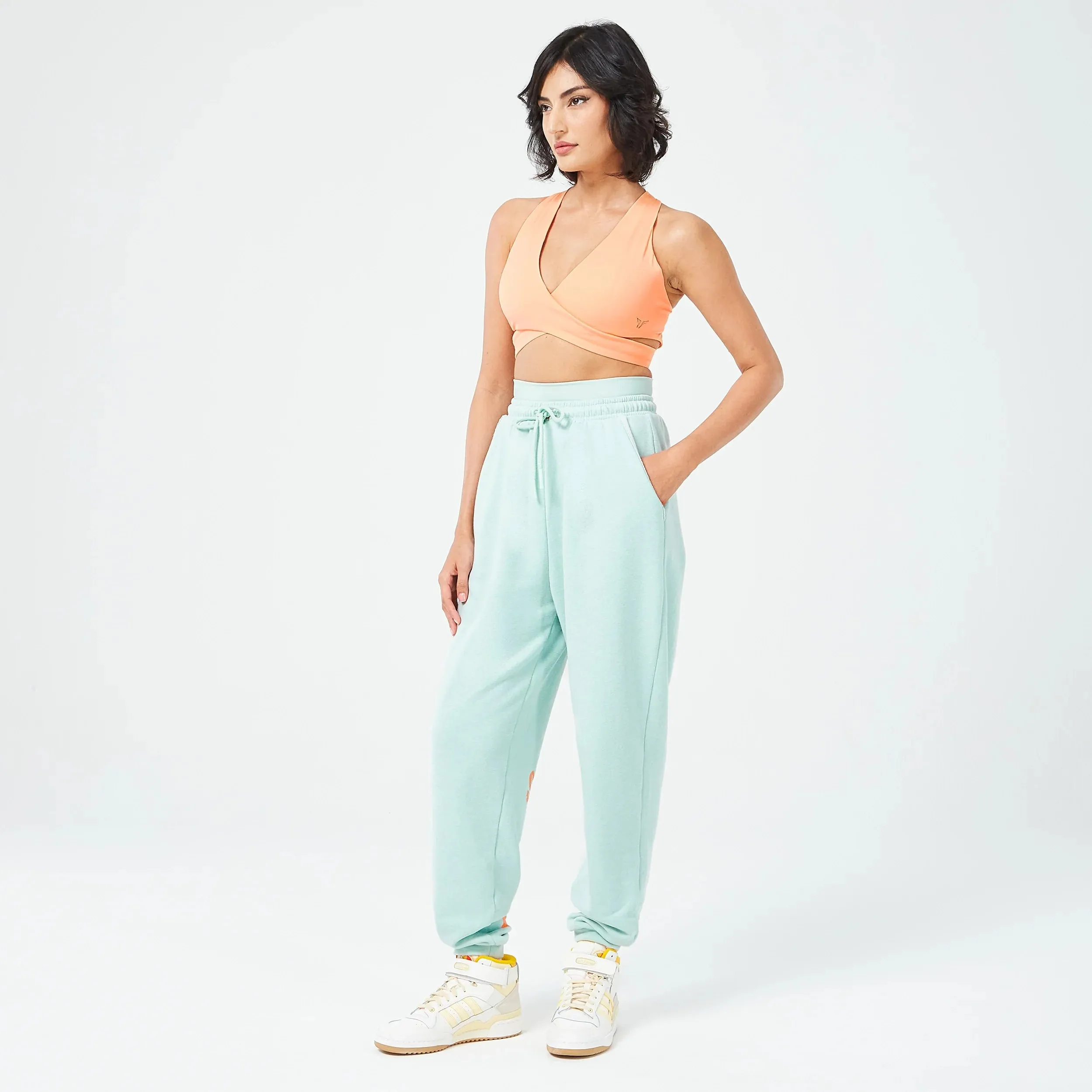 Retrograde Plush Joggers - Surf Spray Marl