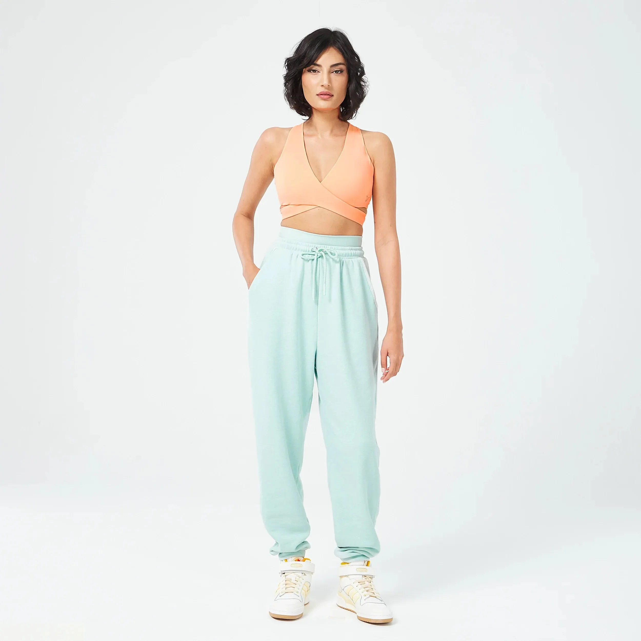 Retrograde Plush Joggers - Surf Spray Marl