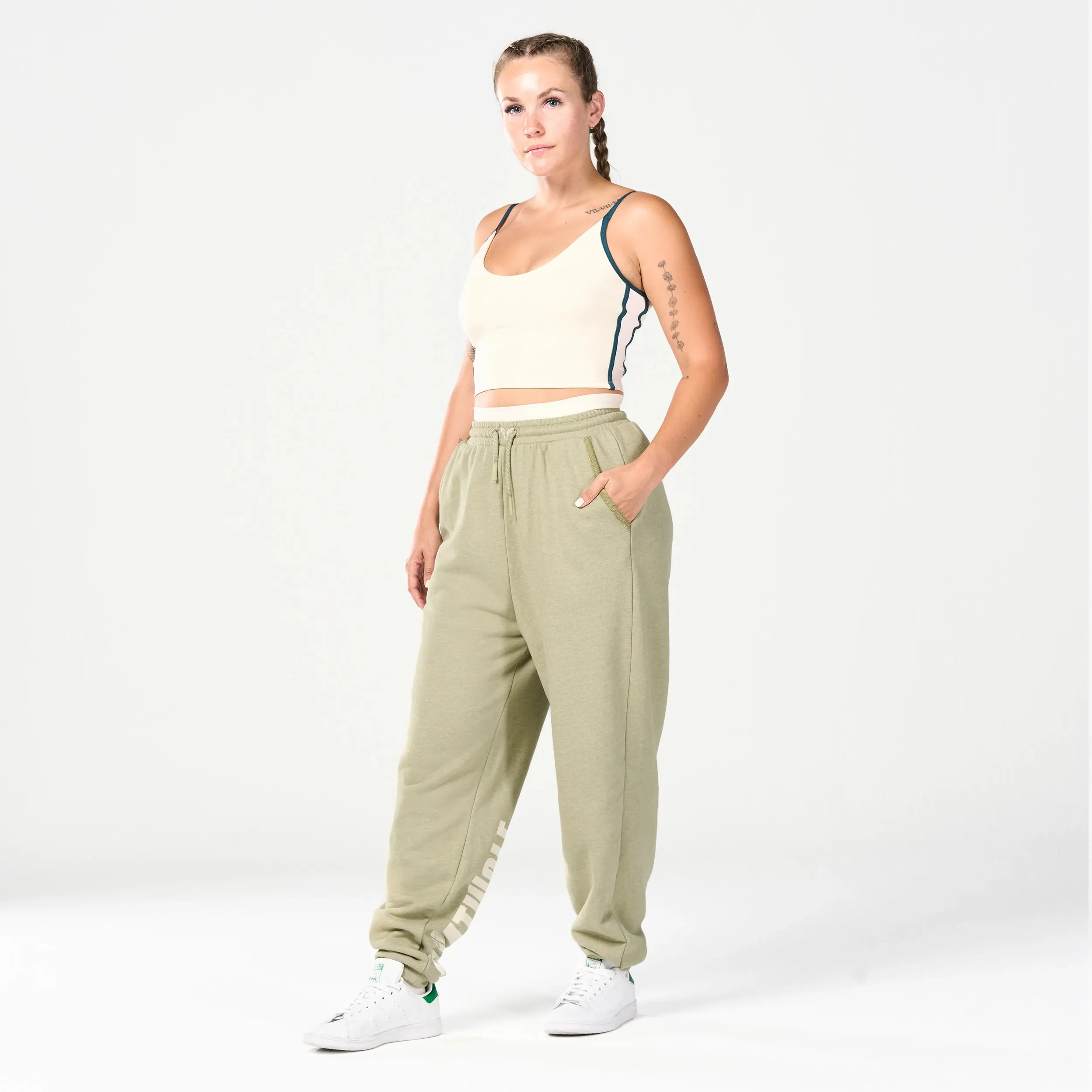 Retrograde Plush Joggers - Tea Marl