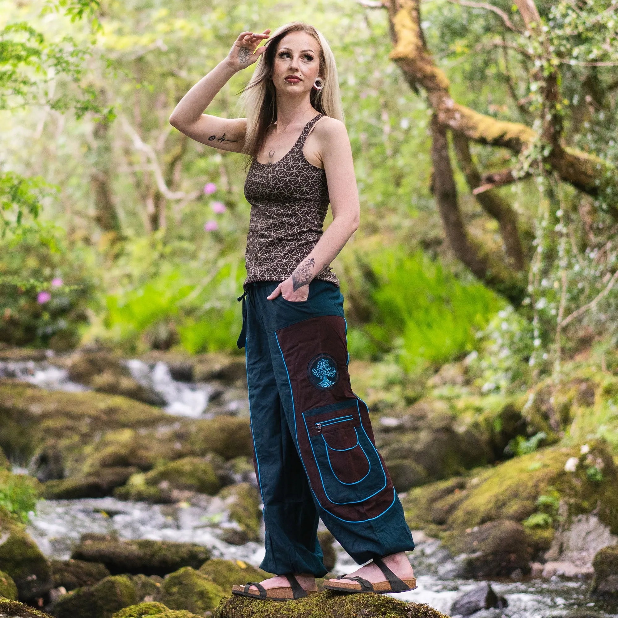 Sacred Tree Harem Pants