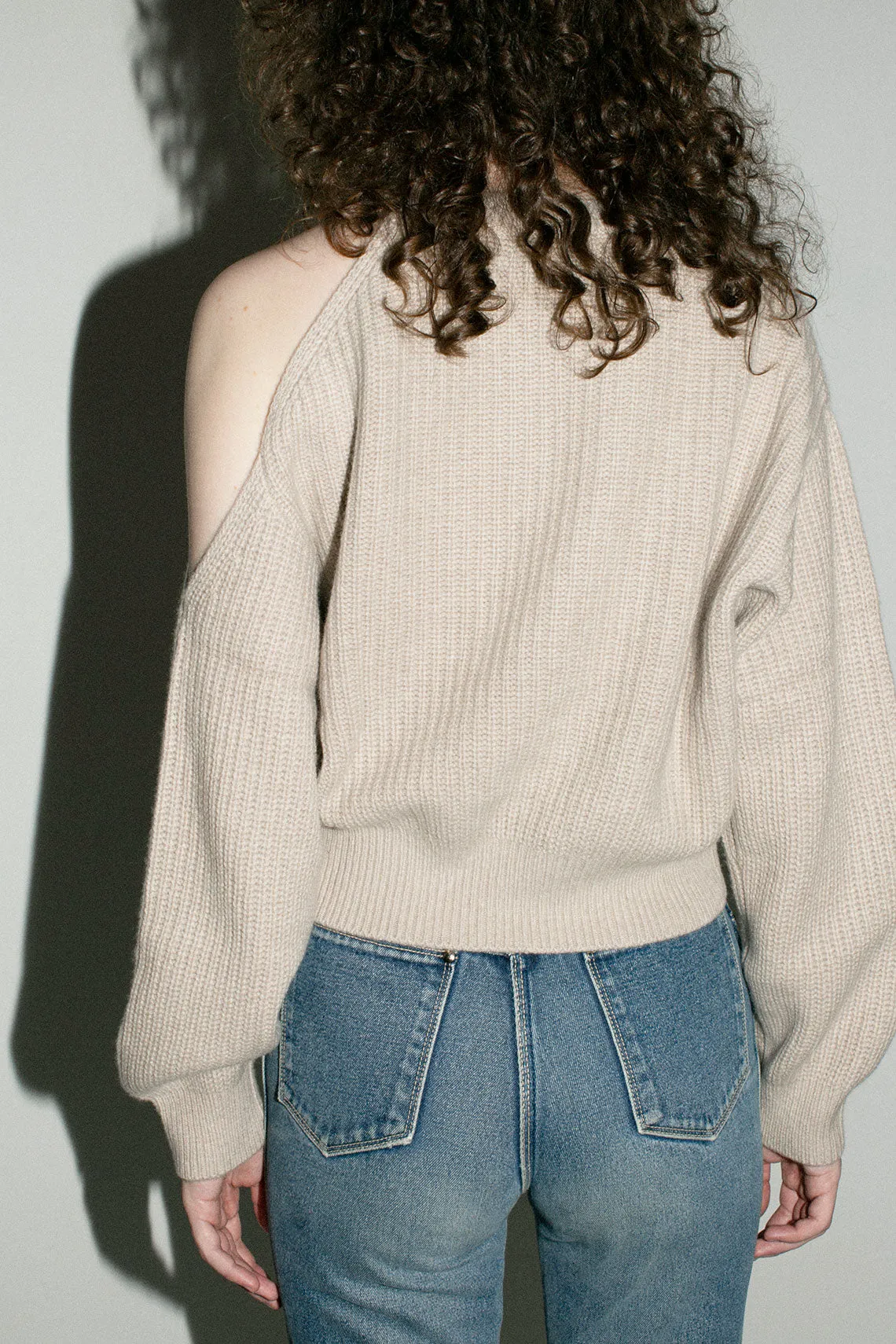 Sand Cashmere Leora Sweater