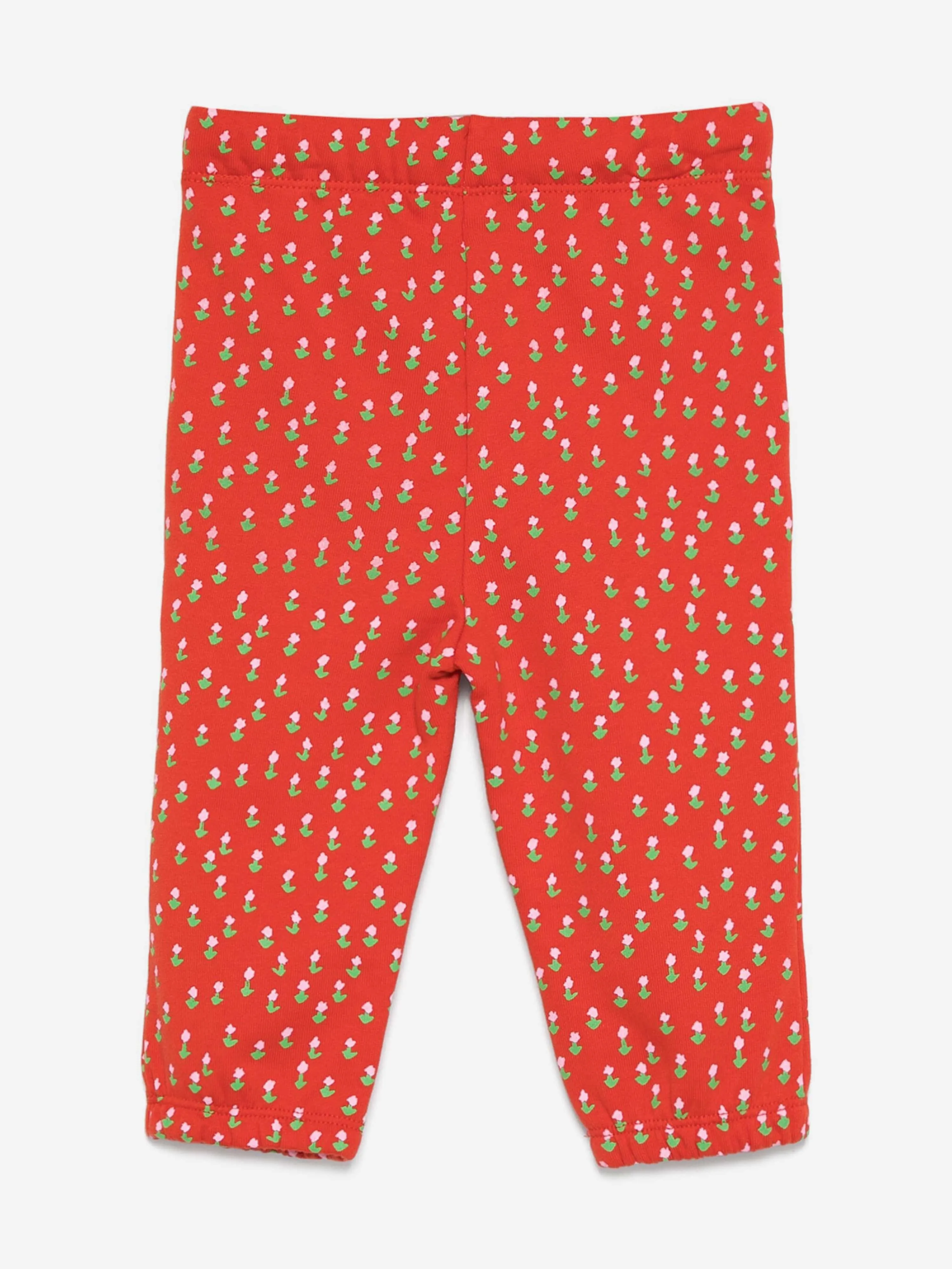 Stella McCartney Baby Girls Floral Joggers in Red