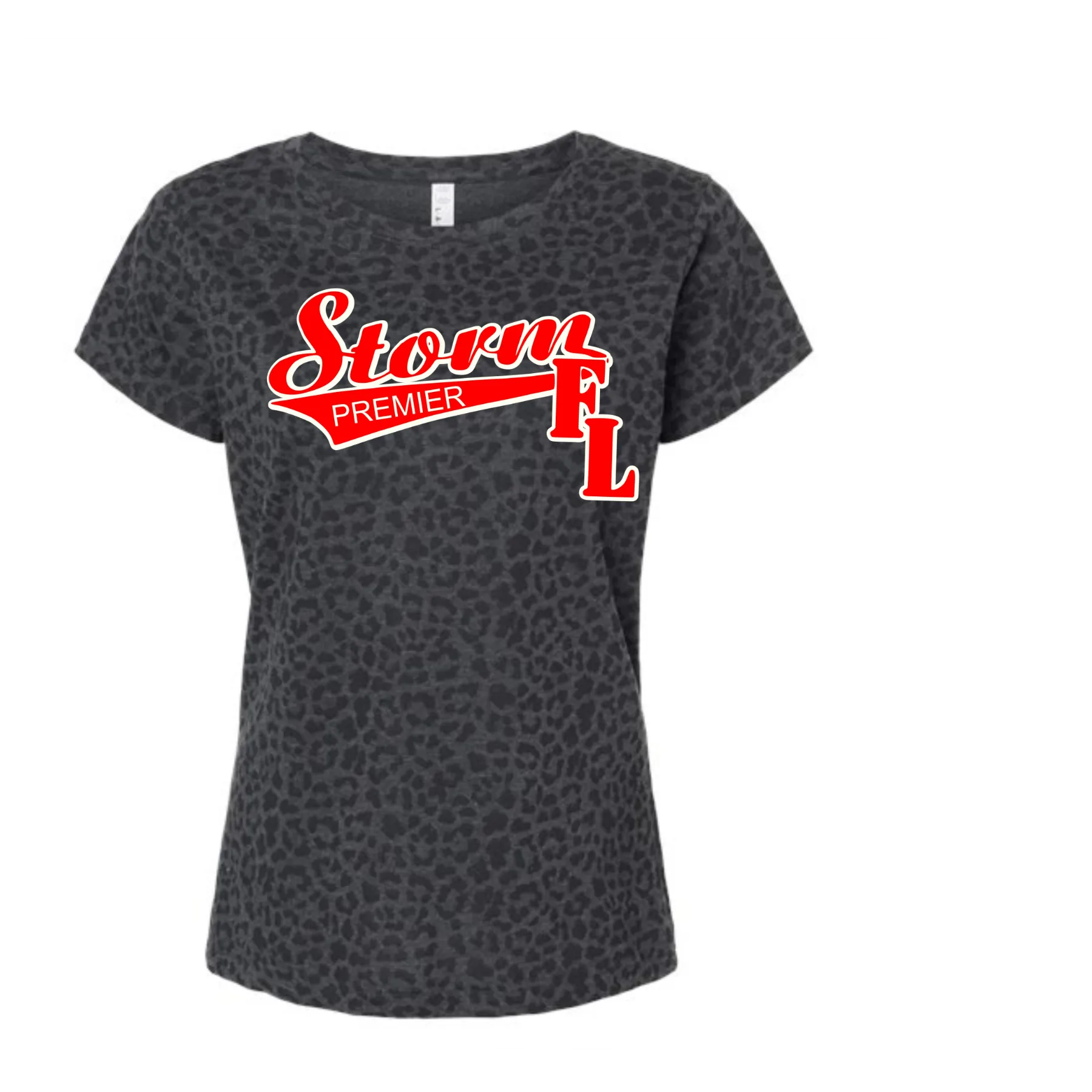 STORM JACKSONVILLE CHEETAH PRIT  LADIES COTTON