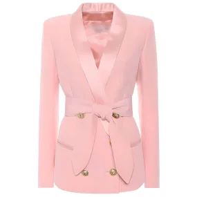 The Julia Belted Slim Fit Blazer - Multiple Colors