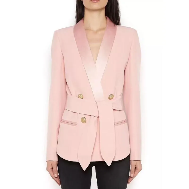 The Julia Belted Slim Fit Blazer - Multiple Colors