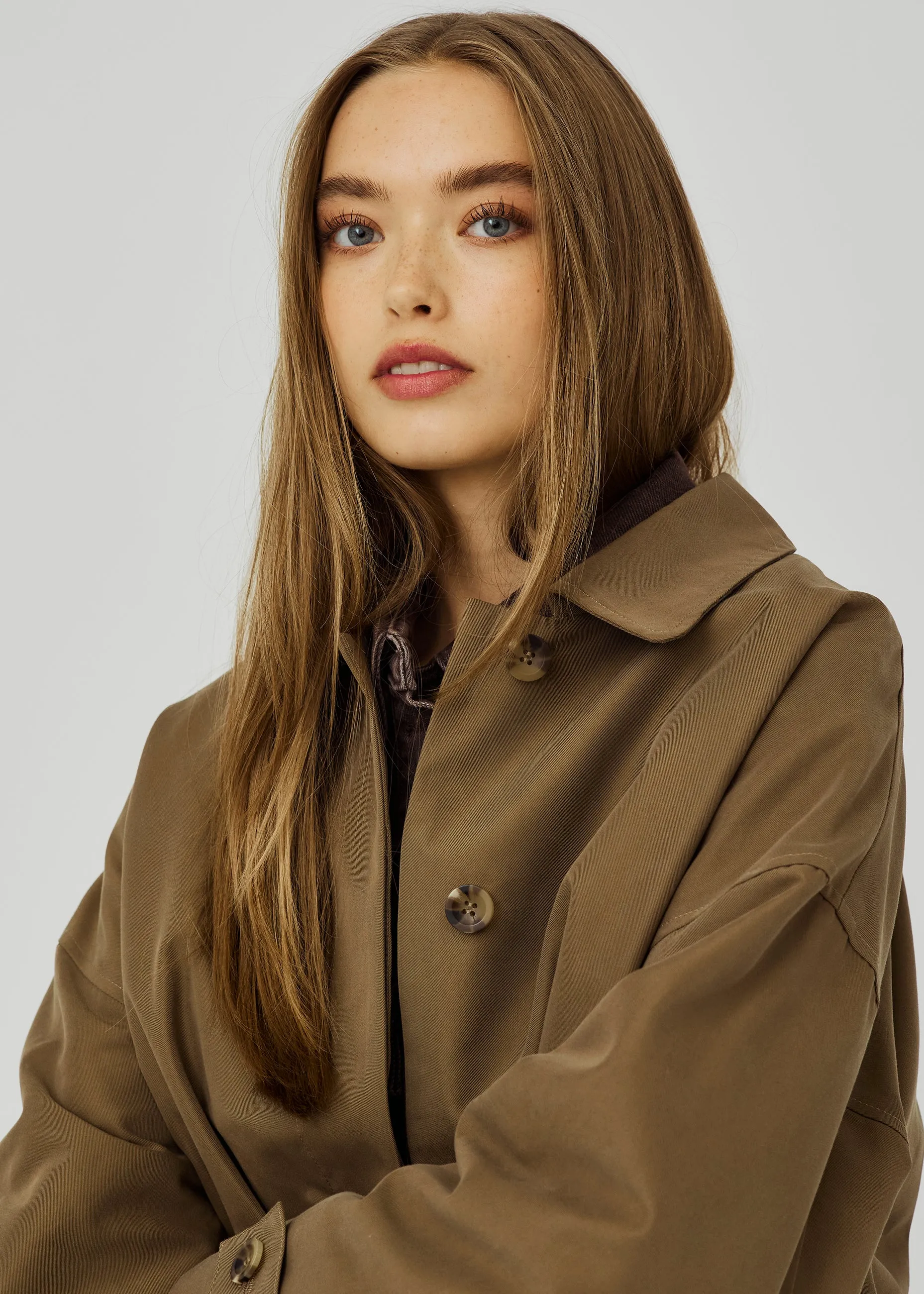 Vana trench coat - Khaki