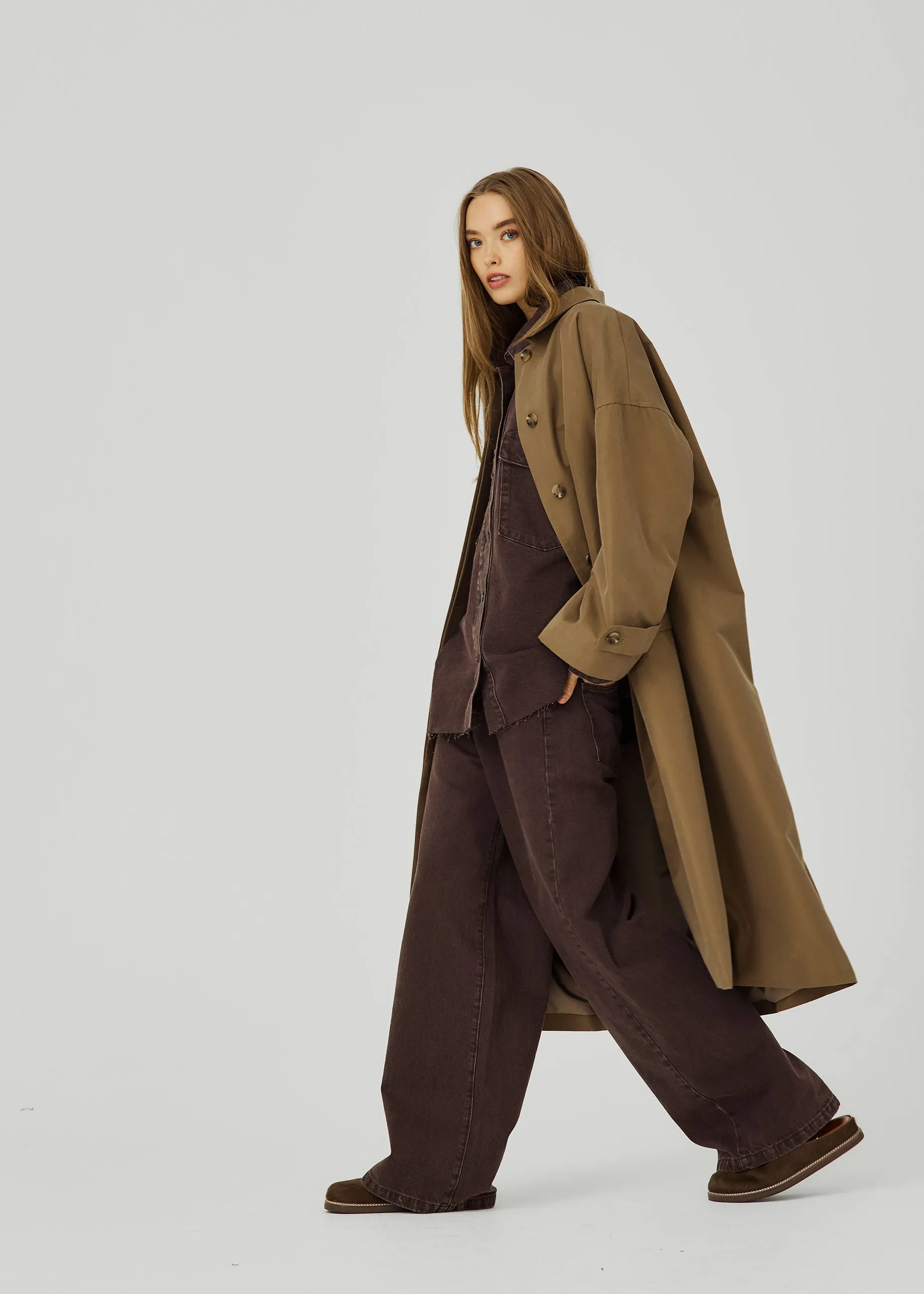 Vana trench coat - Khaki